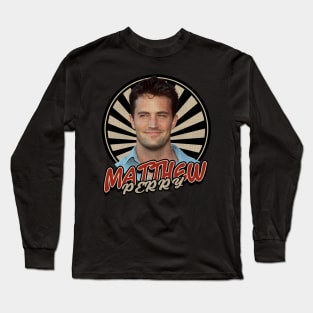 Vintage Circle Matthew Perry Long Sleeve T-Shirt